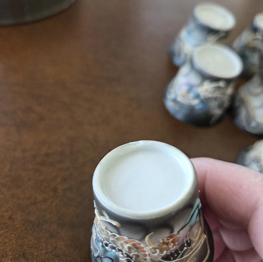 Moriage Dragonware japanese moriage